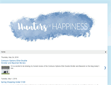 Tablet Screenshot of huntersofhappiness.com